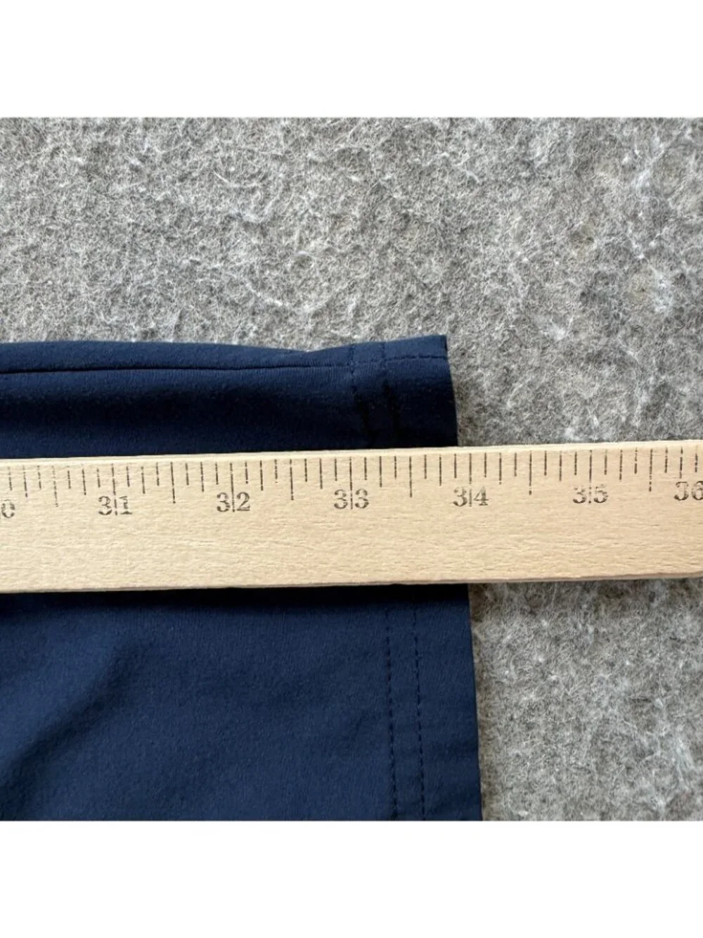 Nike Running Track Pants Men XL Blue Ankle Zip 34